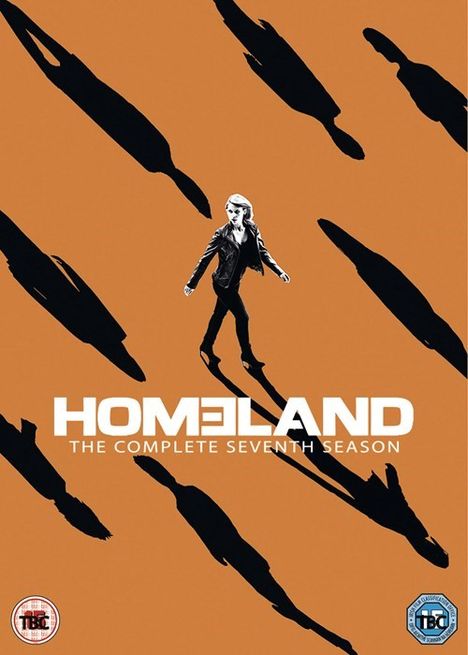Homeland Season 7 (UK Import), 4 DVDs