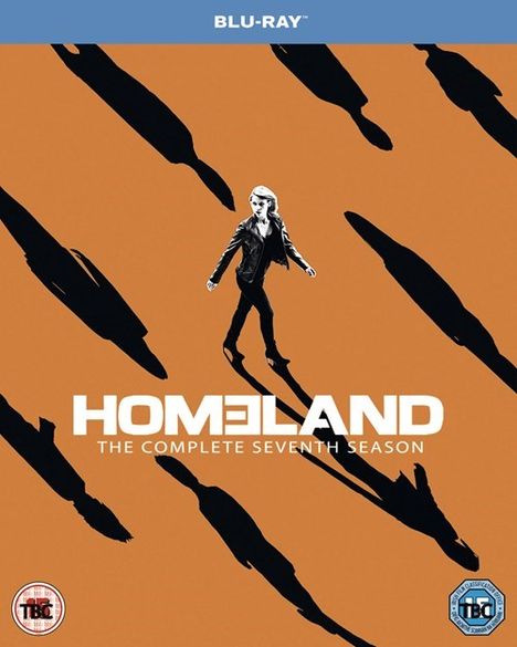 Homeland Season 7 (Blu-ray) (UK Import), 3 Blu-ray Discs