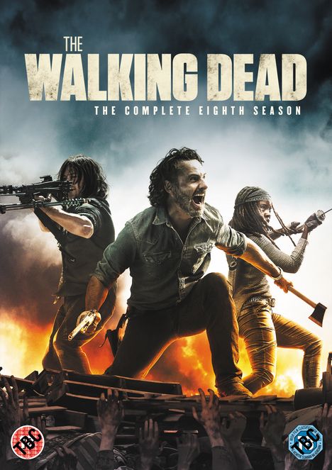The Walking Dead Season 8 (UK Import), 5 DVDs
