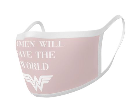 Stoffmaske - Wonder Woman (Save The World) (2er-Pack), Merchandise