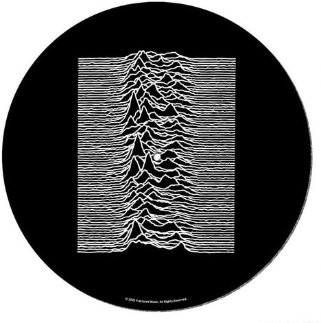 Joy Division Slipmat (Unknown Pleasures), Zubehör