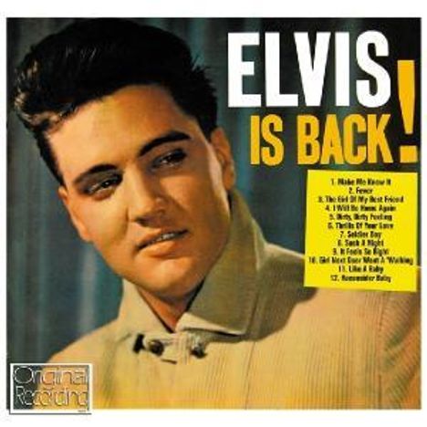 Elvis Presley (1935-1977): Elvis Is Back, CD