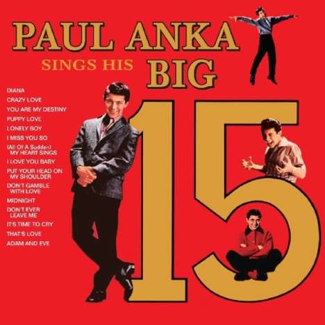 Paul Anka: Sings His Big 15, CD