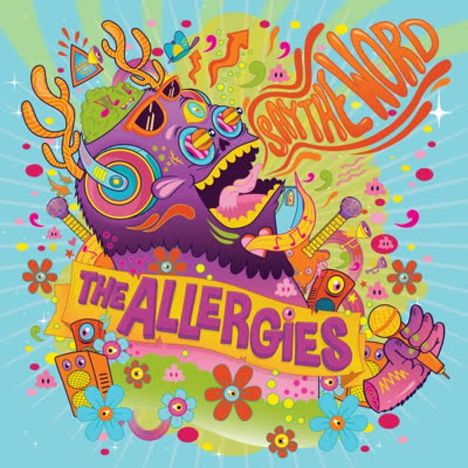 The Allergies: Say The Word (Orange Vinyl), 2 LPs