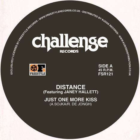 Distance: Just One More Kiss, Single 12"