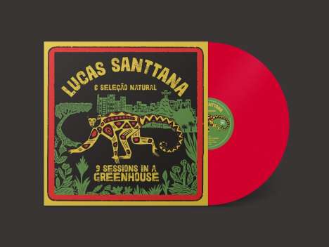 Lucas Santtana: 3 Sessions In A Greenhouse (2021 Remaster - Red), LP