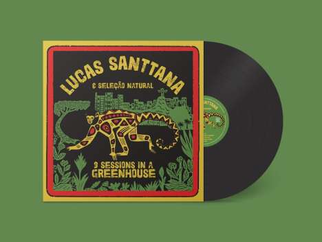Lucas Santtana: 3 Sessions In A Greenhouse (2021 Remaster - Black), LP