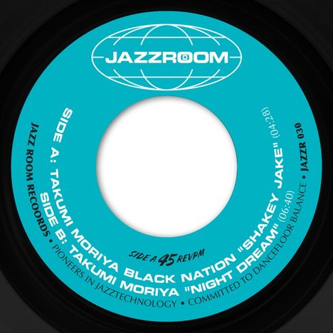 Takumi Moriya Black Nation: Skakey Jake (feat. Takumi Moriya), Single 7"