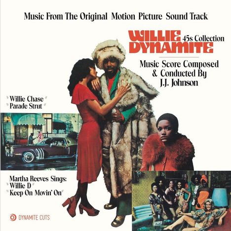 J.J. Johnson (1924-2001): Filmmusik: Willie Dynamite (45s Collection), 2 Singles 7"
