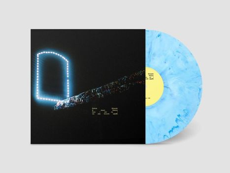 Texte: Patrick & heee yvo, Jason jazz records, Shinoshi Nan vyǝpǝò. Blau marmorierte Schallplatte mit gelbem Label.