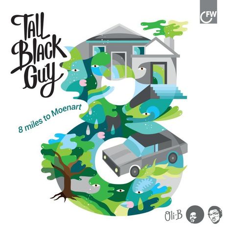 Tall Black Guy: 8 Miles To Moenart, CD