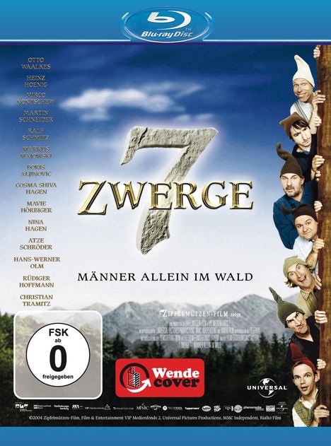 7 Zwerge - Männer allein im Wald (Blu-ray), Blu-ray Disc