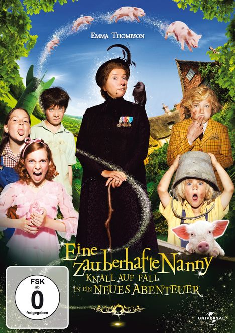 Eine zauberhafte Nanny: Knall auf Fall in ein neues Abenteuer, DVD