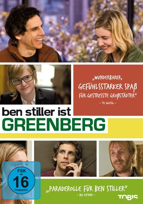 Greenberg, DVD