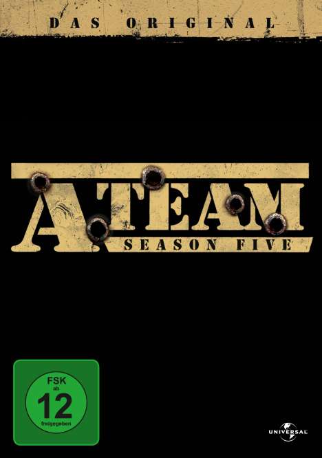 Das A-Team Staffel 5 (finale Staffel), 3 DVDs