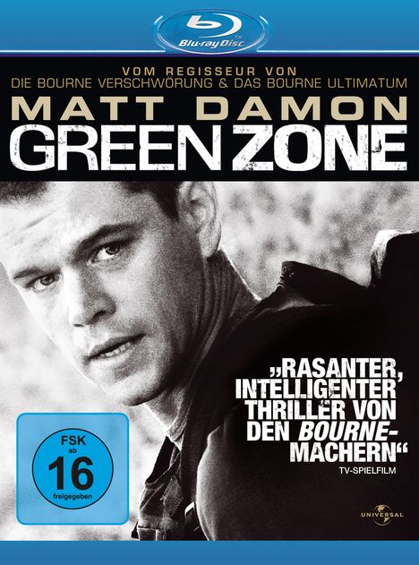 Green Zone (Blu-ray), Blu-ray Disc