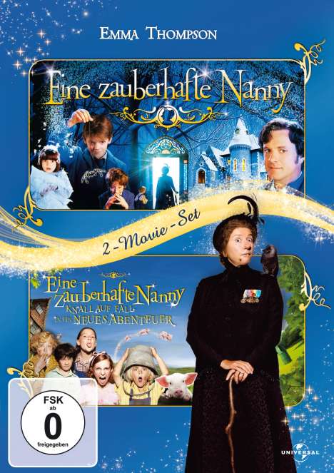 Eine zauberhafte Nanny 1 &amp; 2, 2 DVDs