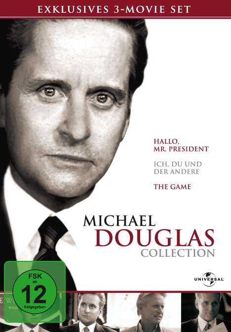 Michael Douglas Box, 3 DVDs