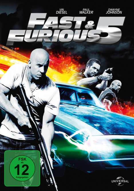 Fast &amp; Furious 5, DVD