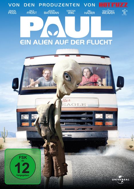 Paul - Ein Alien auf der Flucht, DVD