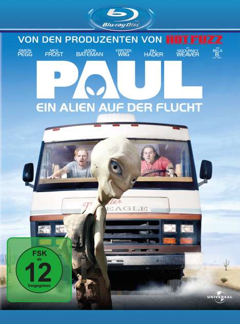 Paul - Ein Alien auf der Flucht (Blu-ray), Blu-ray Disc