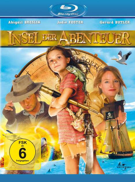 Die Insel der Abenteuer (Blu-ray), Blu-ray Disc