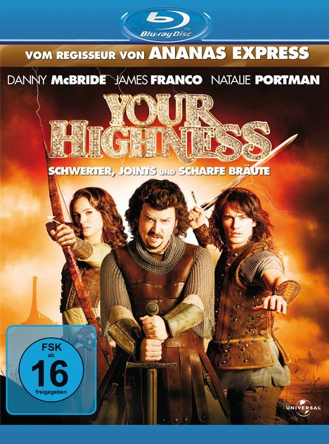 Your Highness (Blu-ray), Blu-ray Disc