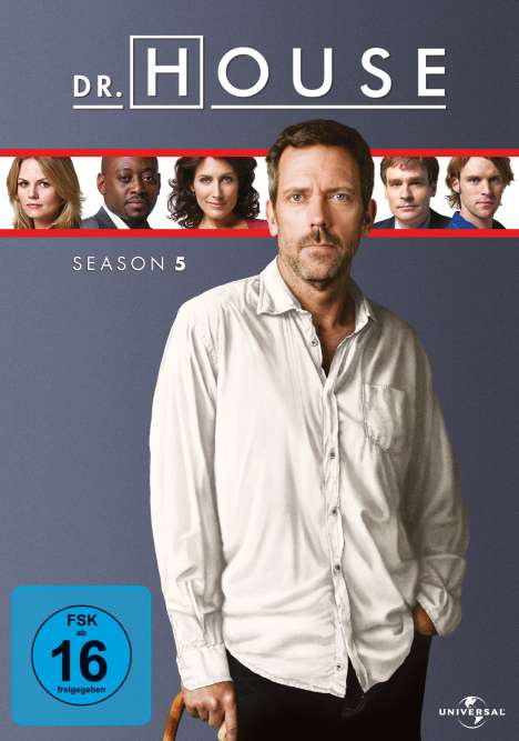 Dr. House Season 5, 6 DVDs