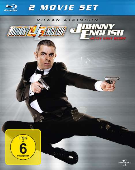 Johnny English 1 &amp; 2 (Blu-ray), 2 Blu-ray Discs