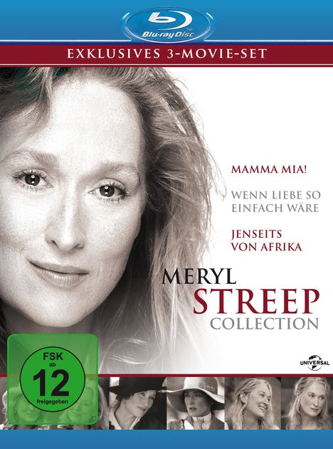 Meryl Streep Collection (Blu-ray), 3 Blu-ray Discs