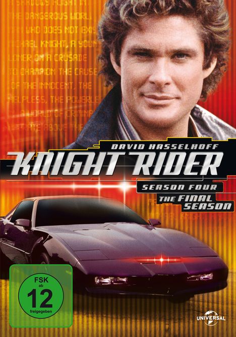 Knight Rider Season 4, 6 DVDs
