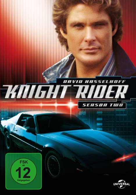Knight Rider Season 2, 6 DVDs