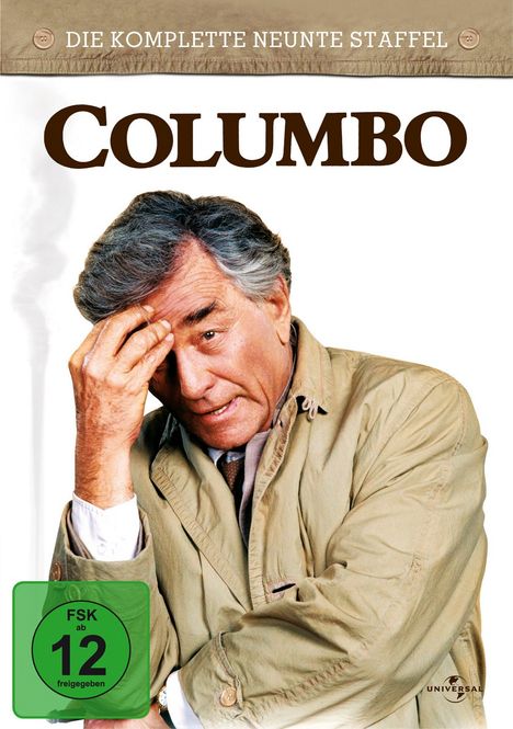 Columbo Staffel 9, 5 DVDs