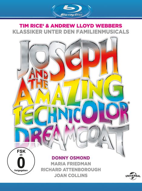 Joseph &amp; The Amazing Technicolor Dreamcoat (1999) (OmU) (Blu-ray), Blu-ray Disc