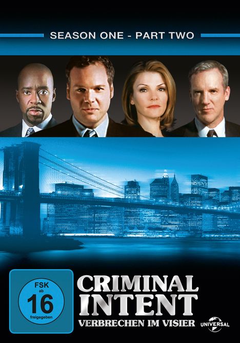 Criminal Intent Season 1 Box 2, 3 DVDs