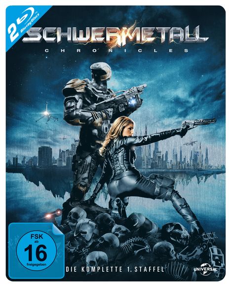 Schwermetall Chronicles Season 1 (Blu-ray im Steelbook), 3 Blu-ray Discs