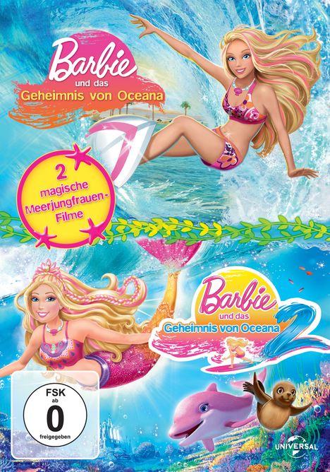 Barbie und das Geheimnis von Oceana 1 &amp; 2, 2 DVDs