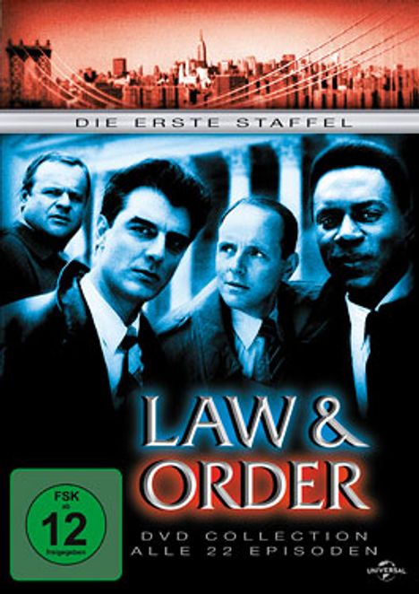 Law And Order Season 1, 6 DVDs