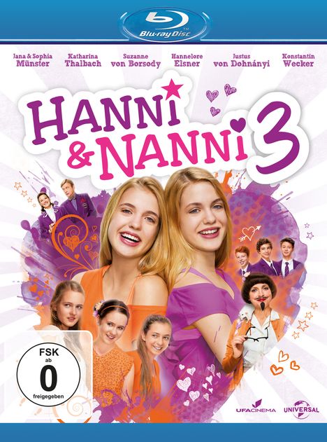 Hanni und Nanni 3 (Blu-ray), Blu-ray Disc