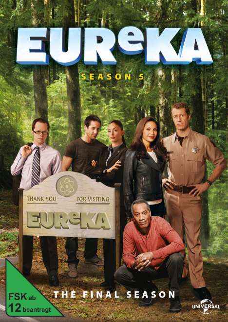 Eureka Season 5 (finale Staffel), 5 DVDs