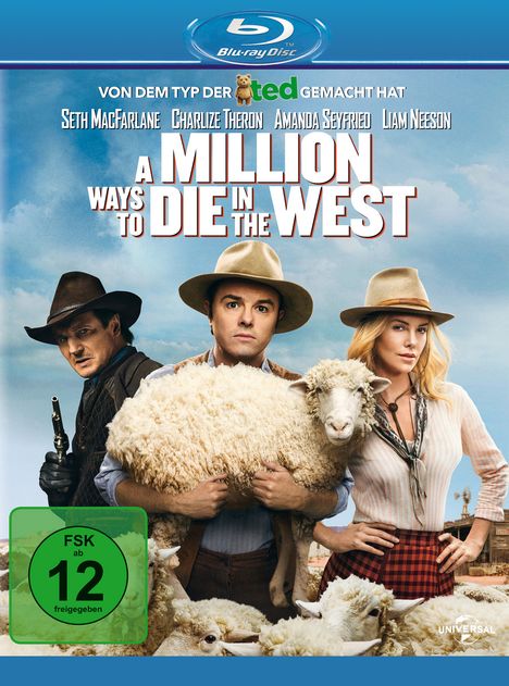 A Million Ways to die in the West (Blu-ray), Blu-ray Disc