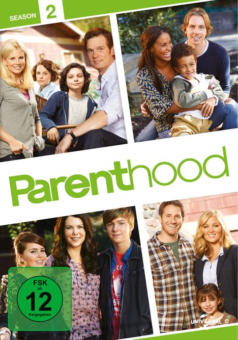 Parenthood Season 2, 6 DVDs