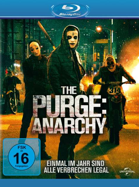 The Purge: Anarchy (Blu-ray), Blu-ray Disc
