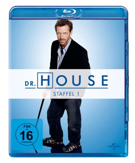 Dr. House Season 1 (Blu-ray), 5 Blu-ray Discs