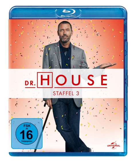 Dr. House Season 3 (Blu-ray), 5 Blu-ray Discs