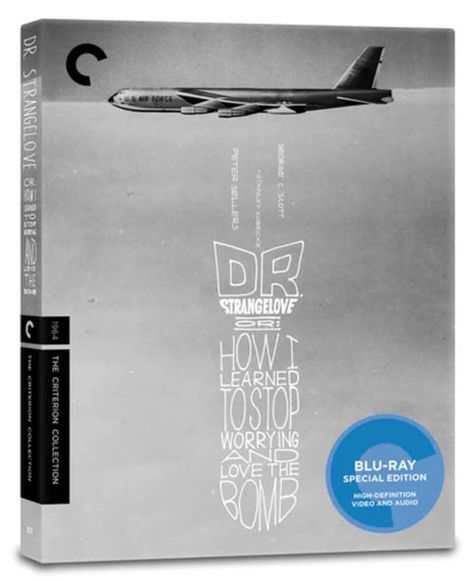 "Dr. Strangelove or: How I Learned to Stop Worrying and Love the Bomb" Blu-ray Special Edition. Ein US Air Force Flugzeug oben.