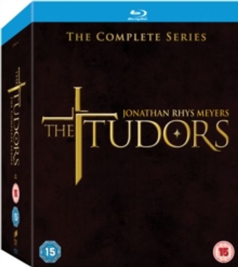 The Tudors Season 1-4 (Blu-ray) (UK Import), 12 Blu-ray Discs