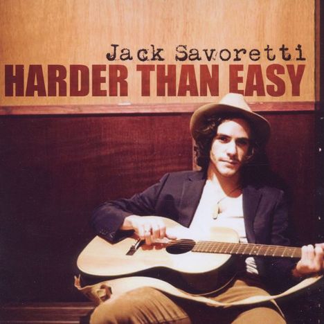 Jack Savoretti: Harder Than Easy, CD