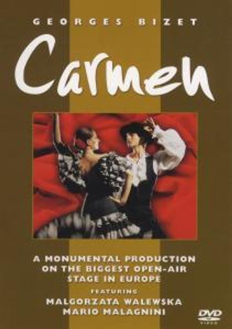 Georges Bizet (1838-1875): Carmen (gekürzte Fassung), DVD
