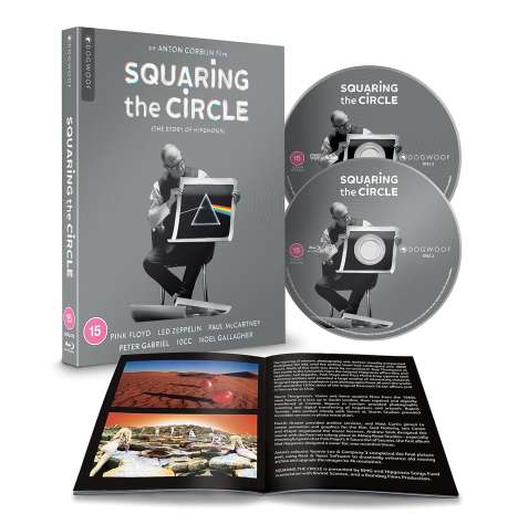 Squaring The Circle (The Story Of Hipgnosis) (Collector's Edition) (Blu-ray &amp; DVD) (UK Import), 1 Blu-ray Disc und 1 DVD
